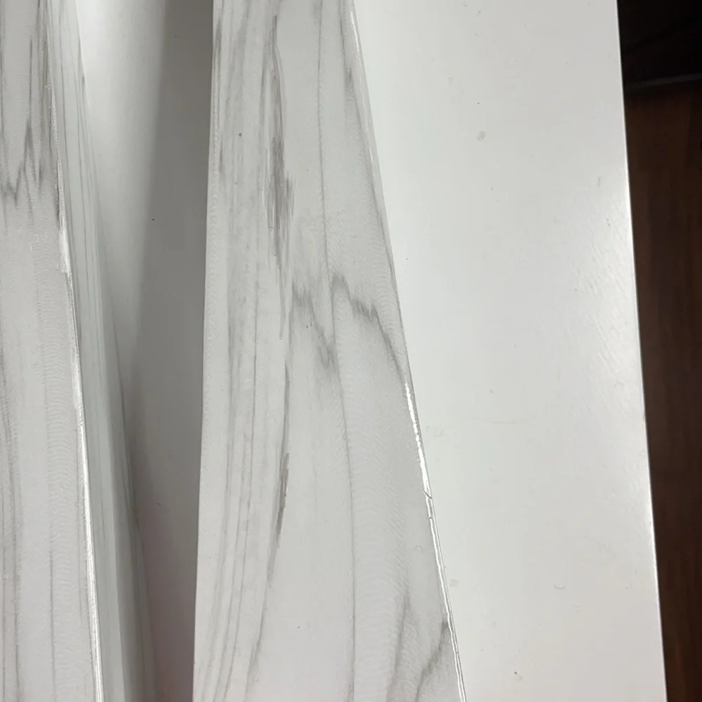 Marble gray and white decorative accent towers - Picture 4 of 8